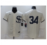 Men's Chicago White Sox #34 Michael Kopech Cream Elite 2021 Field of Dreams Jersey
