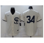 Men's Chicago White Sox #34 Michael Kopech Cream Game 2021 Field of Dreams Jersey
