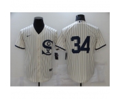 Men's Chicago White Sox #34 Michael Kopech Cream Game 2021 Field of Dreams Jersey