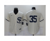 Men's Chicago White Sox #35 Frank Thomas Cream 2021 Field of Dreams Jersey