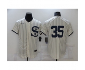 Men's Chicago White Sox #35 Frank Thomas Cream Elite 2021 Field of Dreams Jersey