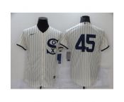 Men's Chicago White Sox #45 Michael Jordan Cream Elite 2021 Field of Dreams Jersey