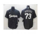 Men's Chicago White Sox #73 Yermin Mercedes Nike Black City Player Mlb Jersey