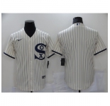 Men's Chicago White Sox Blank Cream 2021 Field of Dreams Jersey