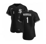 Men's Nike Chicago White Sox #1 Nick Madrigal Black Alternate 2020 Authentic Player Baseball Jersey