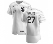 Men's Nike Chicago White Sox #27 Lucas Giolito White Home 2020 Authentic Player Baseball Jersey