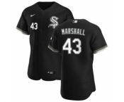 Men's Nike Chicago White Sox #43 Evan Marshall Black Alternate 2020 Authentic Player Baseball Jersey