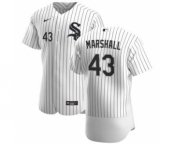 Men's Nike Chicago White Sox #43 Evan Marshall White Home 2020 Authentic Player Baseball Jersey