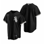 Men's Nike Chicago White Sox Blank Black Alternate Stitched Baseball Jersey