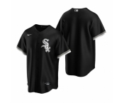 Men's Nike Chicago White Sox Blank Black Alternate Stitched Baseball Jersey