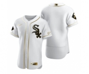Men's Nike Chicago White Sox Blank White 2020 Authentic Golden Edition Baseball Jersey