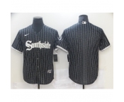Men's Nike Chicago White Sox Southside Blank Black Authentic Baseball Jersey