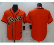 Men's Nike San Francisco Giants Blank Authentic Orange  Alternate Cool Base Baseball Jersey