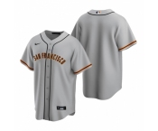 Men's Nike San Francisco Giants Blank Gray Road Stitched Baseball Jersey