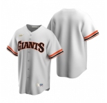 Men's Nike San Francisco Giants Blank White Cooperstown Collection Home Stitched Baseball Jersey