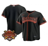 Men's San Francisco Giants Blank Black 2026 Alternate Stadium Stitched Jersey
