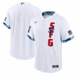 Men's San Francisco Giants Blank Nike White 2021 MLB All-Star Game Replica Jersey
