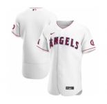 Men's Nike Los Angeles Angels 2020 White Home Authentic Team Baseball Jersey