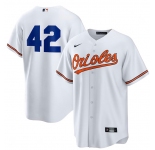 Men's Baltimore Orioles #42 jackie Robinson  White 2025 Home jersey