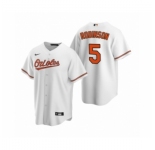 Men's Baltimore Orioles #5 Brooks Robinson Nike White 2020 Replica Home Jersey