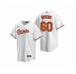 Men's Baltimore Orioles #60 Mychal Givens Nike White 2020 Replica Home Jersey