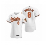 Men's Baltimore Orioles #8 Cal Ripken Jr. Nike White Authentic 2020 Home Jersey
