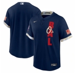 Men's Baltimore Orioles Blank Nike Navy 2021 MLB All-Star Game Replica Jersey