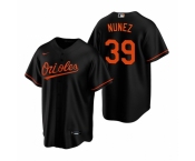 Men's Nike Baltimore Orioles #39 Renato Nunez Black Alternate Stitched Baseball Jersey