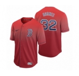 Boston Red Sox #32 Matt Barnes Red Fade Nike Jersey