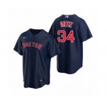 Boston Red Sox #34 David Ortiz Nike Navy Replica Alternate Jersey