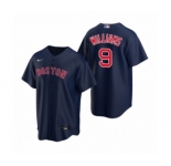 Boston Red Sox #9 Ted Williams Nike Navy Replica Alternate Jersey