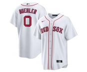 Men's Boston Red Sox #0 Walker Buehler White 2025 Home Limited Stitched Baseball Jersey