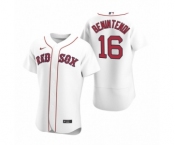 Men's Boston Red Sox #16 Andrew Benintendi Nike White Authentic 2020 Home Jersey