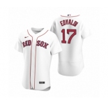 Men's Boston Red Sox #17 Nathan Eovaldi Nike White Authentic 2020 Home Jersey