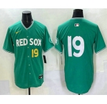 Men's Boston Red Sox #19 Roman Anthony Green 2025 City Connect Limited Jersey