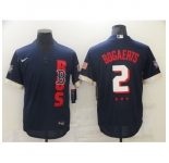 Men's Boston Red Sox #2 Xander Bogaerts Navy 2021 All-Star Game Replica Jersey