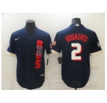 Men's Boston Red Sox #2 Xander Bogaerts Nike Navy 2021 All-Star Game Replica Jersey