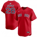 Men's Boston Red Sox #28 Danny Jansen Red 2024 Alternate Limited Stitched Baseball Jersey