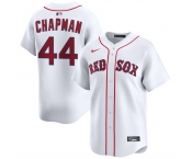 Men's Boston Red Sox #44 Aroldis Chapman White 2025 Home Limited Stitched Baseball Jersey