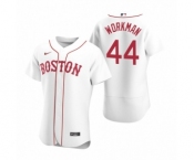 Men's Boston Red Sox #44  Brandon Workman Nike White Authentic 2020 Alternate Jersey