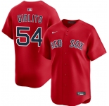 Men's Boston Red Sox #54 Lucas Giolito Red 2025 Alternate Limited Stitched Baseball Jersey