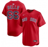 Men's Boston Red Sox #66 Brayan Bello Red 2024 Alternate Limited Stitched Baseball Jersey