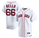 Men's Boston Red Sox #66 Brayan Bello White 2024 Home Limited Stitched Baseball Jersey