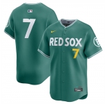 Men's Boston Red Sox #7 Masataka Yoshida Green 2025 City Connect Limited Stitched Baseball Jersey