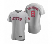 Men's Boston Red Sox #8 Carl Yastrzemski Nike Gray Authentic Road Jersey