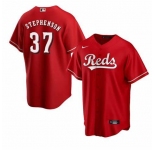 Men's Cincinnati Reds #37 Tyler Stephenson Red MLB Cool Base Nike Jersey