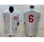 Men's Cincinnati Reds #6 Jonathan India 2022 White Field of Dreams Stitched Baseball Jersey