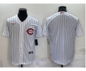 Men's Cincinnati Reds Blank 2022 White Field of Dreams Stitched Baseball Jersey