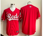 Men's Cincinnati Reds Blank Red Limited Stitched Baseball Jersey