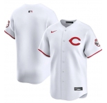 Men's Cincinnati Reds Blank White 2025 Home Limited Stitched Baseball Jersey